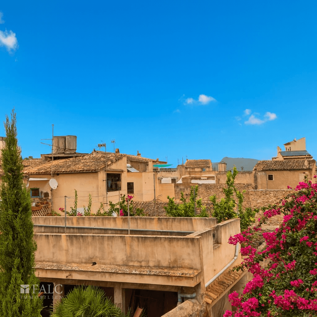 Aussicht ober Terrasse